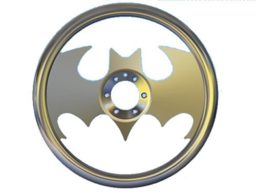 Full Custom Billet Steering Wheel - Batman
