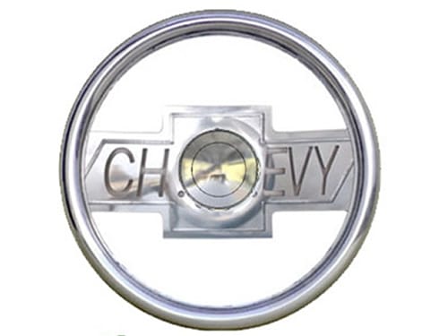 Full Custom Billet Steering Wheel - Chevy Bow Tie