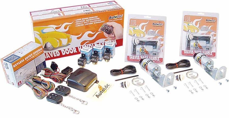 18 Function 35lbs Remote Shaved Door Popper Kit