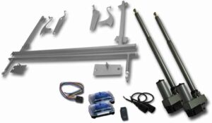 Universal Automatic Tilt Hood Kit with Remotes
