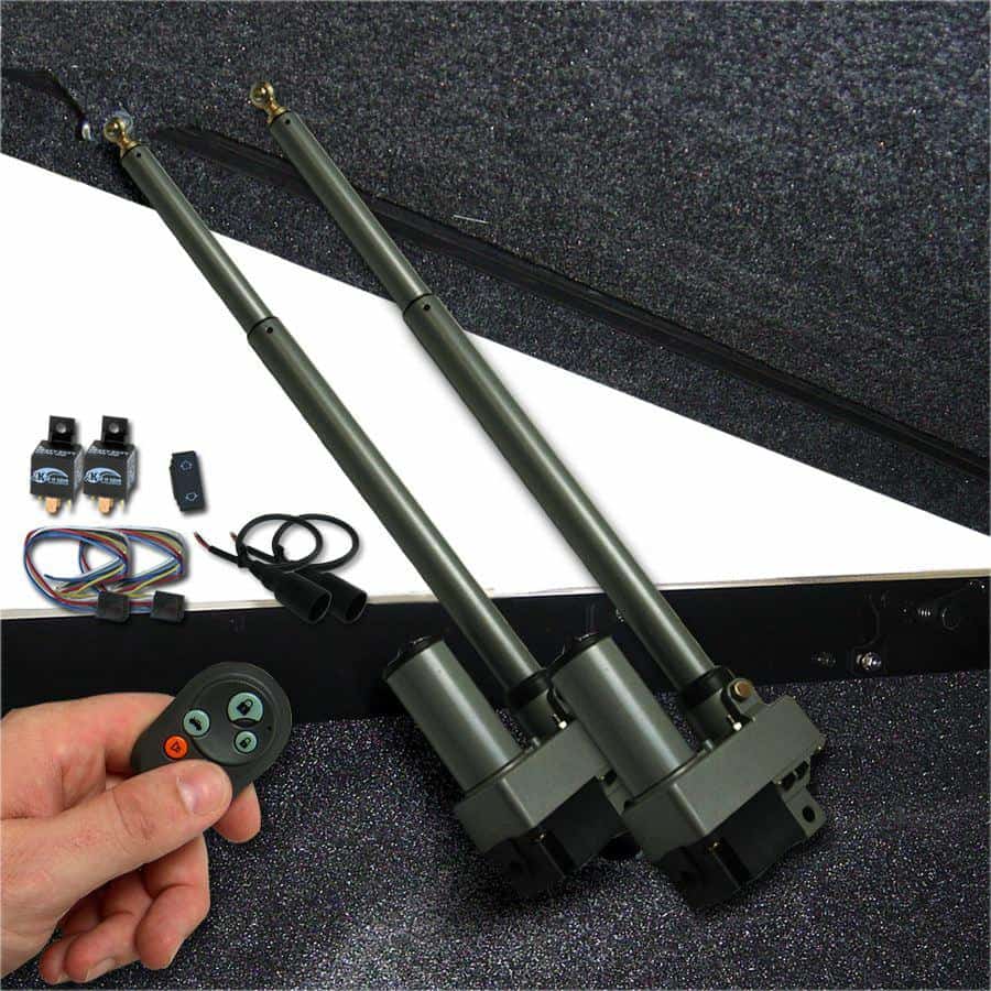 Heavy Duty Dual Bolt In Power Tonneau Cover Opener with Remote