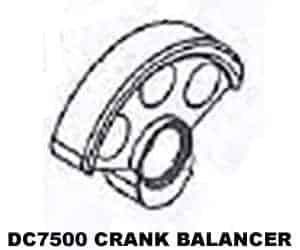 Replacement DC7500 Crank Balancer