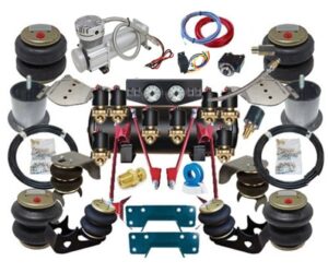MINI Car OR Truck EXTREME FBSS Air Suspension Kit With Triangulated 4 Links & C-Notch
