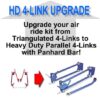 Triangulated 4-link to Heavy Duty Parallel 4-link **UPGRADE**