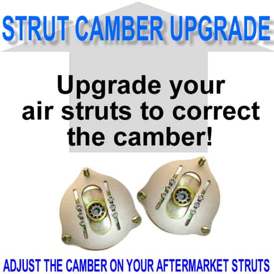 Adjustable Upper Strut Camber Plates (Pair) **UPGRADE**