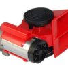 6" Train Air Horn With Valve, Switches & Compressor - 110db