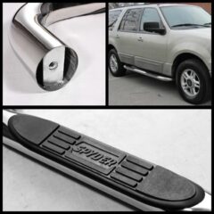 03-06 Ford Expedition 3" Stainless Side Step Bar
