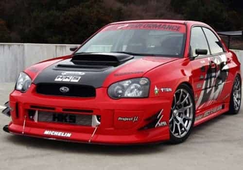 2004-2005 Subaru Impreza WRX Widebody Aerodynamic Body Kit