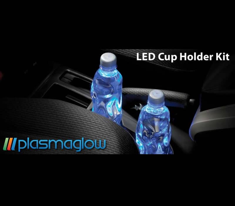 LED Illuminated Cup Holder Kit (Single)
