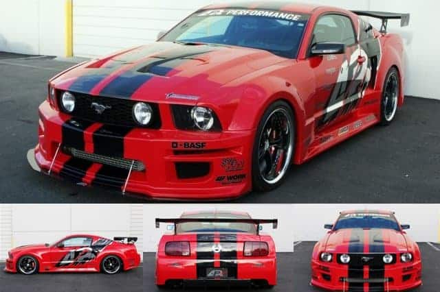 2005-2009 Ford Mustang Widebody Aerodynamic Body Kit