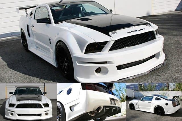 2007-2009 Ford Mustang GT500 Widebody Aerodynamic Body Kit