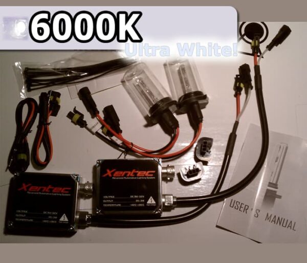 Complete HID Conversion Kit H7 - 6000K
