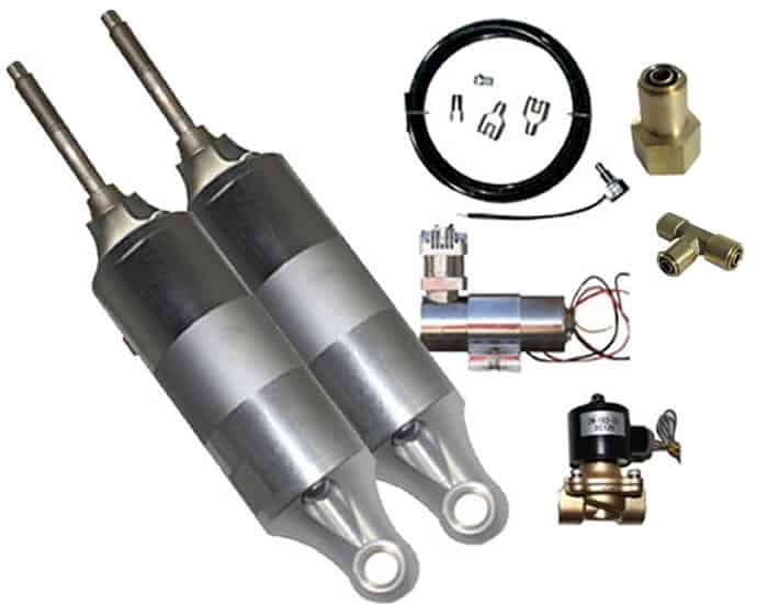 Motorcycle Air Suspension Kit - Stem/Loop Air Cylinder Kit