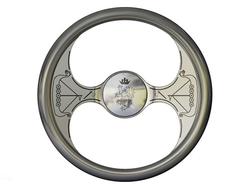 Full Custom Billet Steering Wheel - Nordic