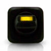 Lever Style LED Square Frame Switch – Yellow 20a/12vdc