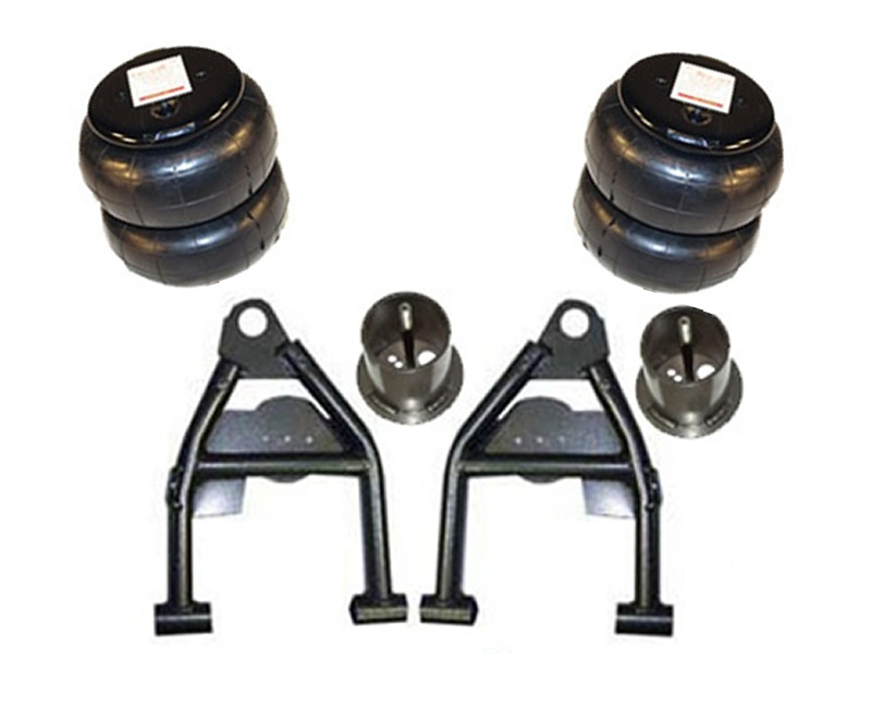 1997-2003 FORD F150 LIGHTNING 2WD Front Air Kit (Lower Control Arms / Bags / Brackets)