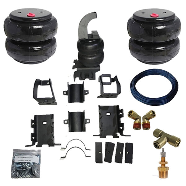 2005-2010 Ford F250, F350, SuperDuty Tow Assist Helper Air Bag Kit (Dually Only) (Manual Fill Kit Included)