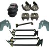 1982-1996 Ford F100, F150 Rear Air Suspension, 4-Link, Bag & Bracket Kit with 10″ Notch (no fittings)