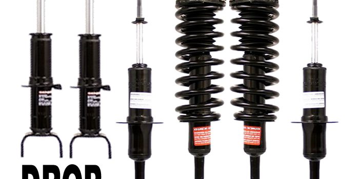 2005-2015 Toyota Tacoma Front Drop Struts PAIR (3 inch)
