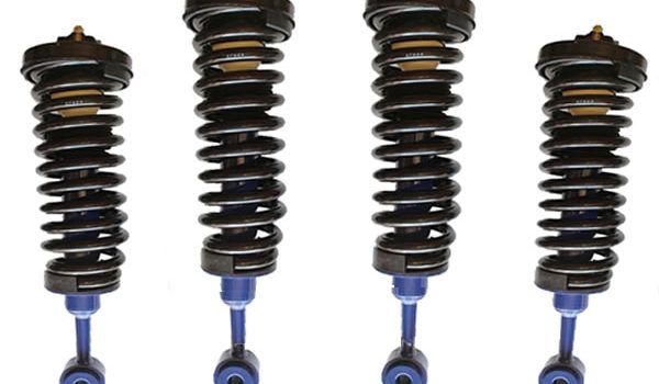 2002-2010 Ford Explorer, Mountaineer, Sport Trac 4 Corner Strut Drop Kit – 2 Inches Front & Rear
