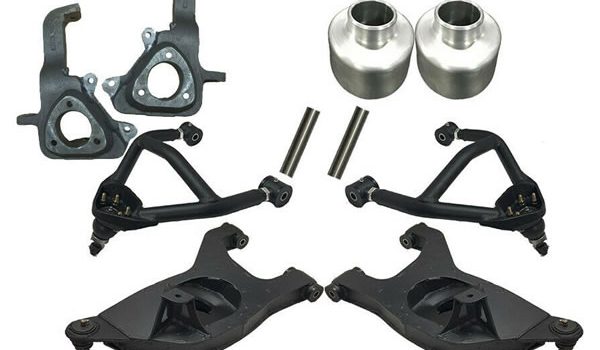 2009-2018 Dodge Ram 1500 2wd Complete 6″ Lift Kit (Spindles, Arms, Spacers)