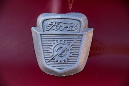 a close up of a sign