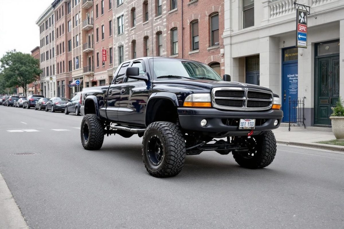 Lift Kit For A Dodge Dakota