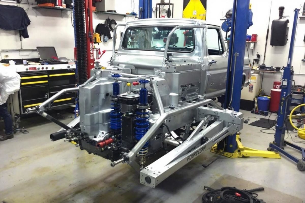 Is the Ford F100/F150 Rear Air Suspension 4-Link Kit Worth It?
