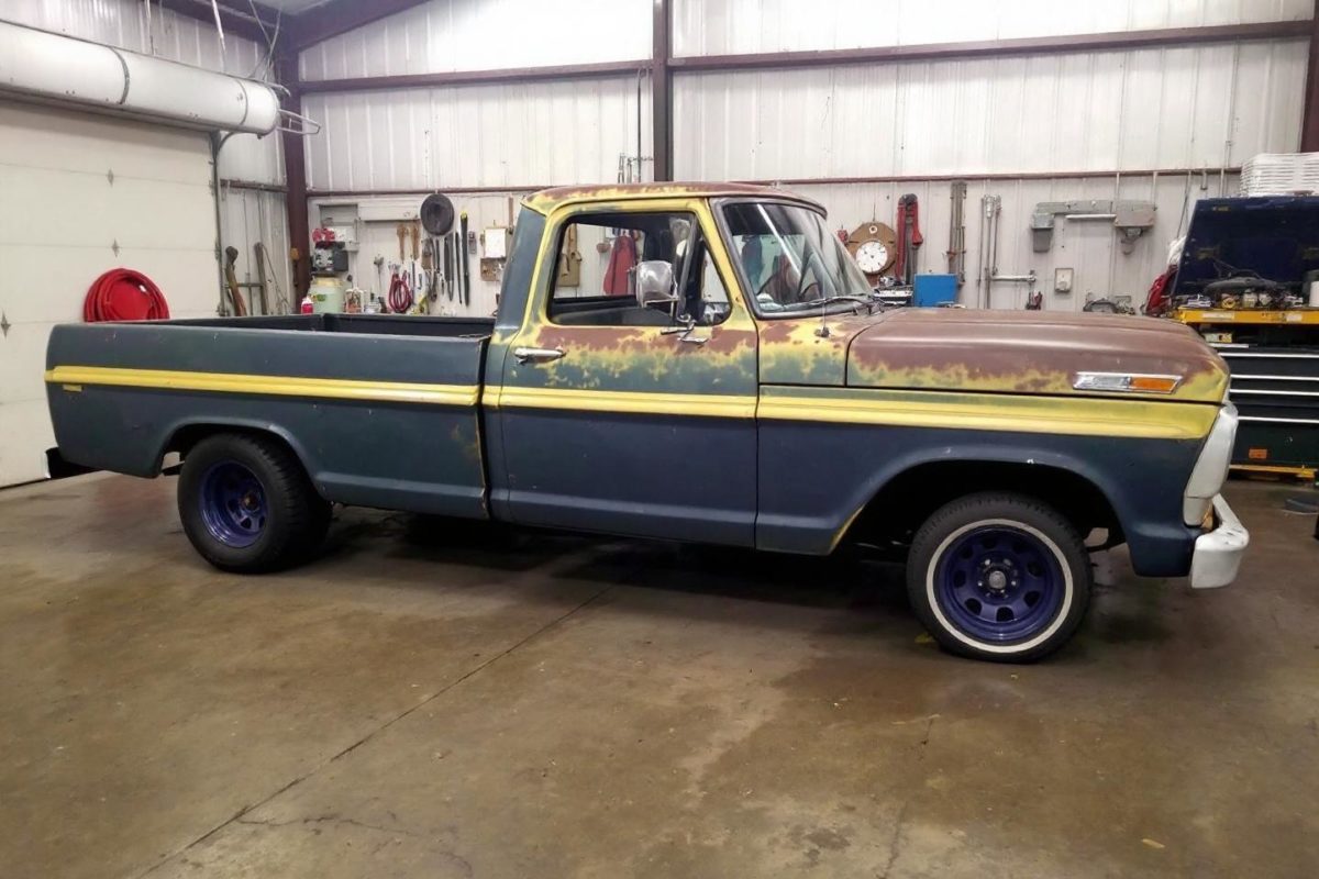 How to Lower a 1965–1980 Ford F200/F250/F350 with a 3–4" Dropped I-Beam Kit?